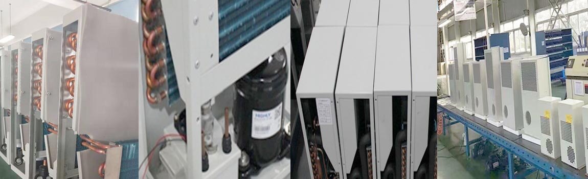 တယ်လီကွန်း Cabinet အတွက် BTA400LT-G 400W IP55 AC 50HZ လေအေးပေးစက် Cabinet