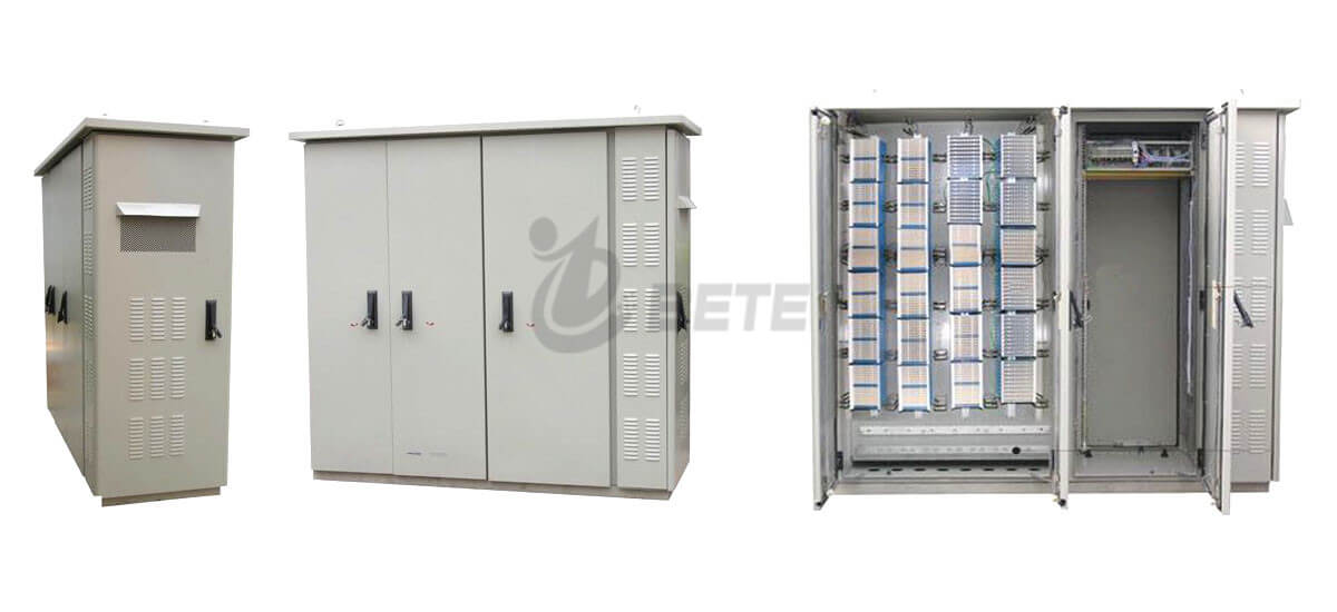 BT2008022001FB Three Compartments Street Cabinet