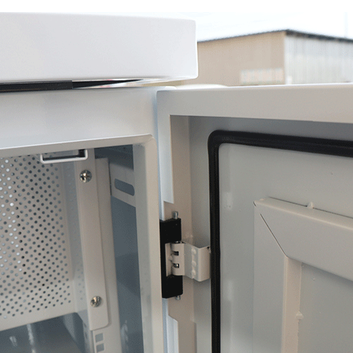 IP55 Outdoor Optical Fiber Cabinet With Front And Back Doors