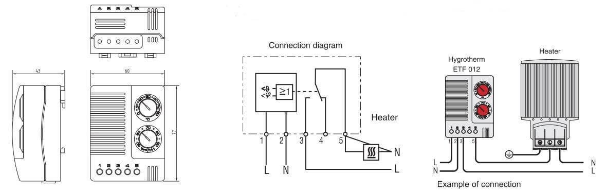 Higroterostato eletrônico