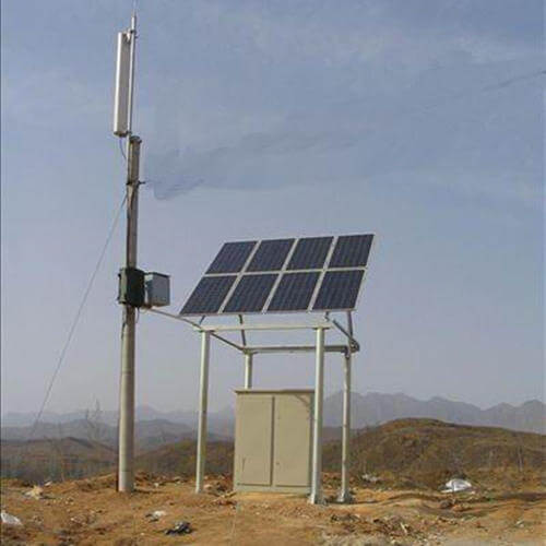 Estación base de telecomunicaciones solares
