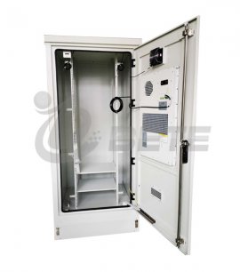Outdoor Electrical Enclosure Air Conditioning Telecommunication Base Station Cabinet