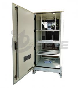 Outdoor Telecom Rack Cabinet IP55 Two Doors Outdoor Electrical Enclosure