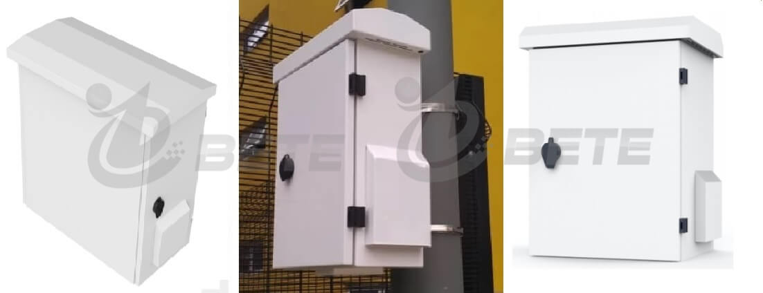 IP65 Outdoor Network Cabinet Pole Mounted Waterproof Electrical Cabinet