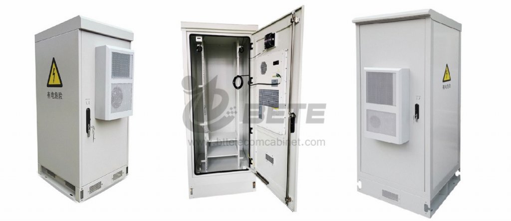 38U Transmission Equipment Cabinet Panel Air Conditioner 19 Inch Equipment Rack